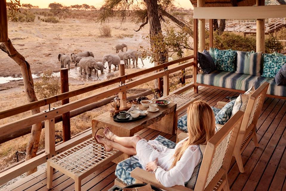 Botswana safari park