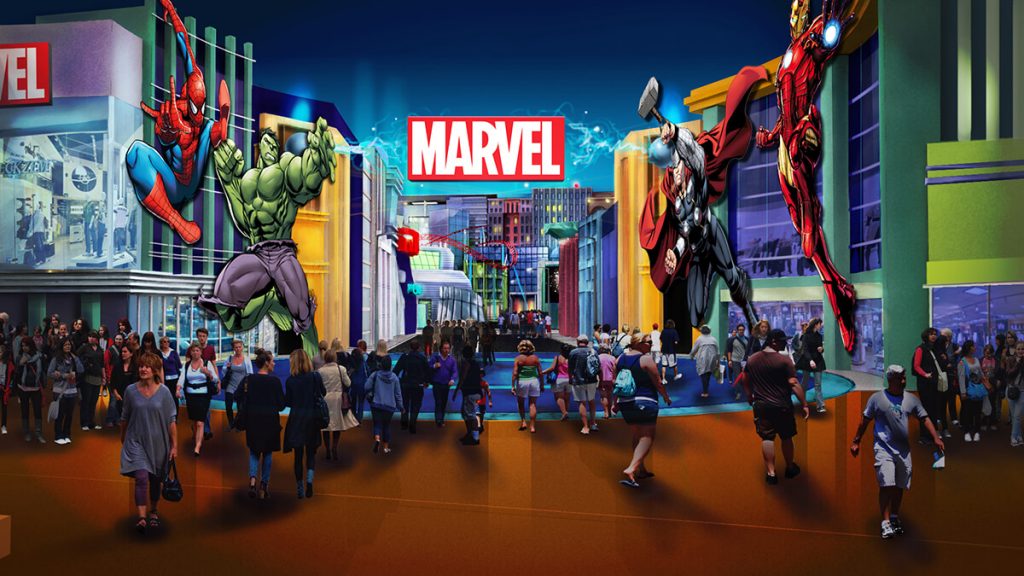 marvel rides at img worlds of adventure