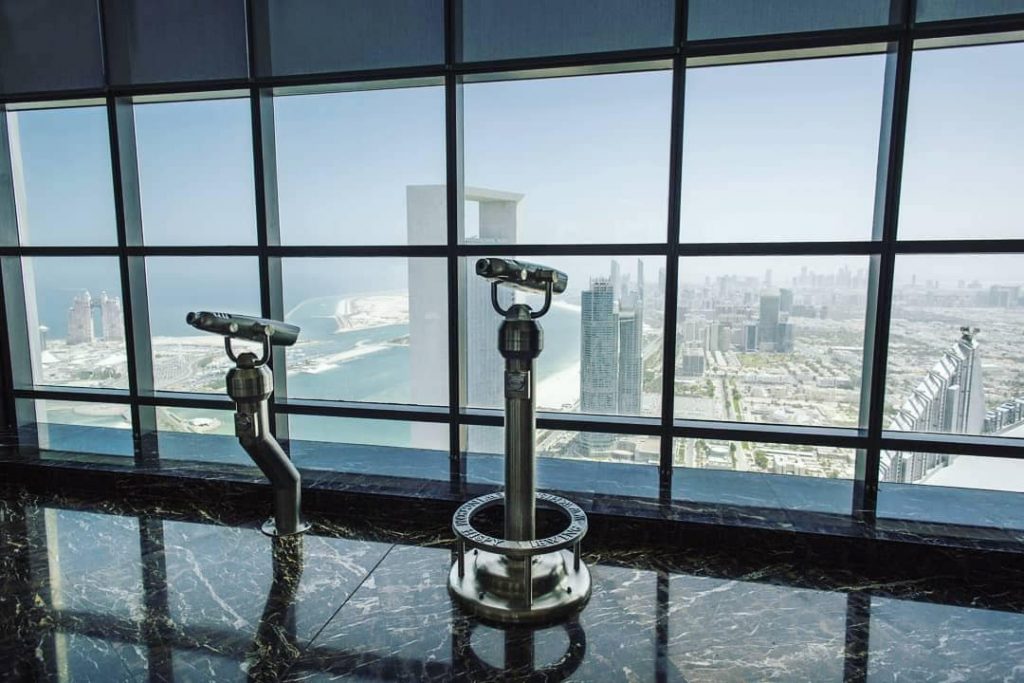 observation deck at 300 at etihad towers