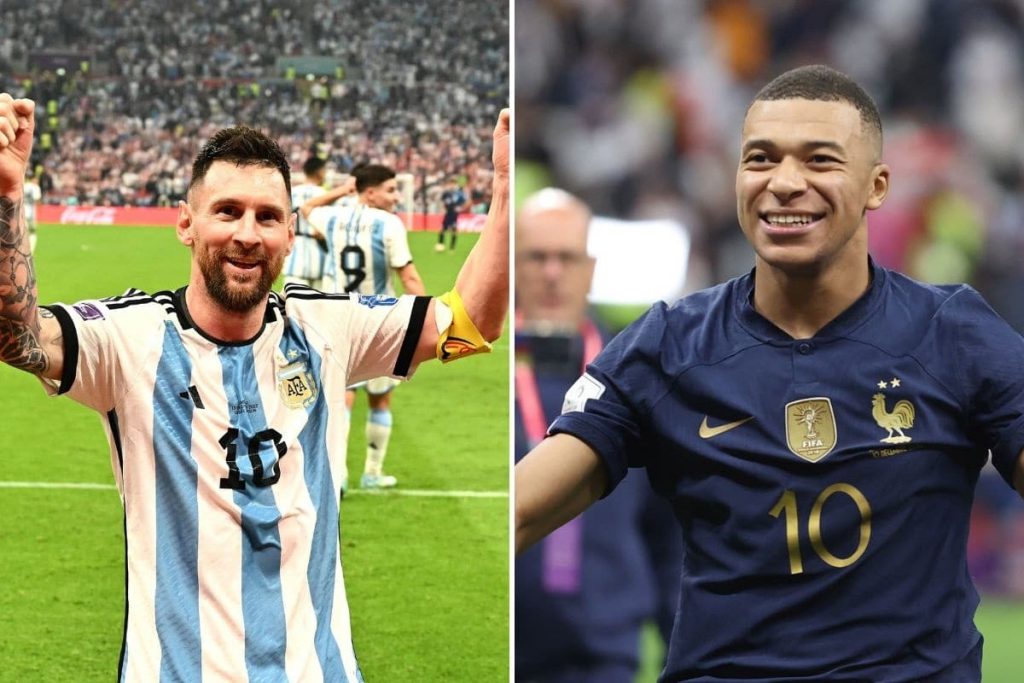 argentina versus france world cup final 2022