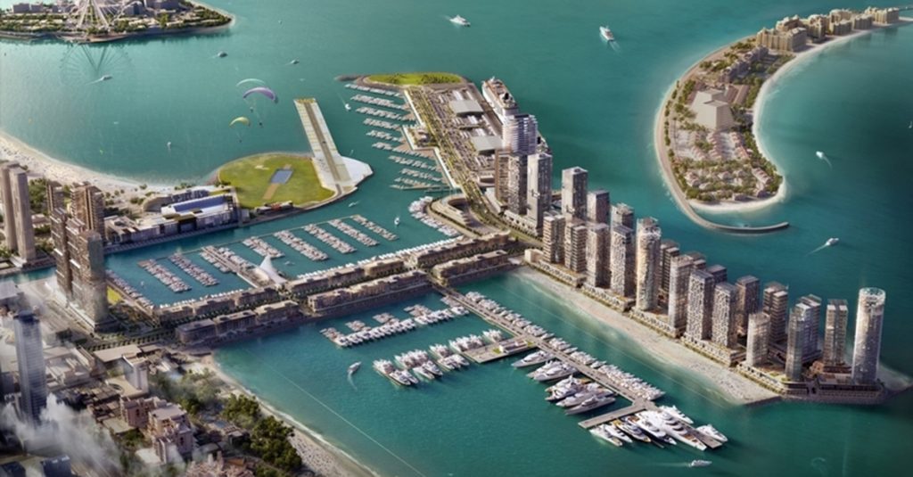 Dubai Harbour waterfront