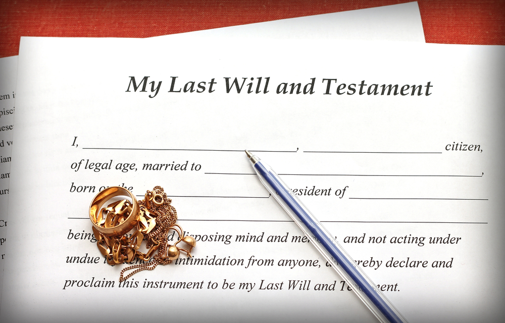 last will and testament for inheritance